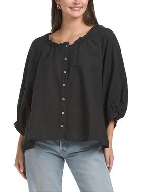 🌿 120% Lino Linen Blouse — New with Tags (NWT) | Rare Model